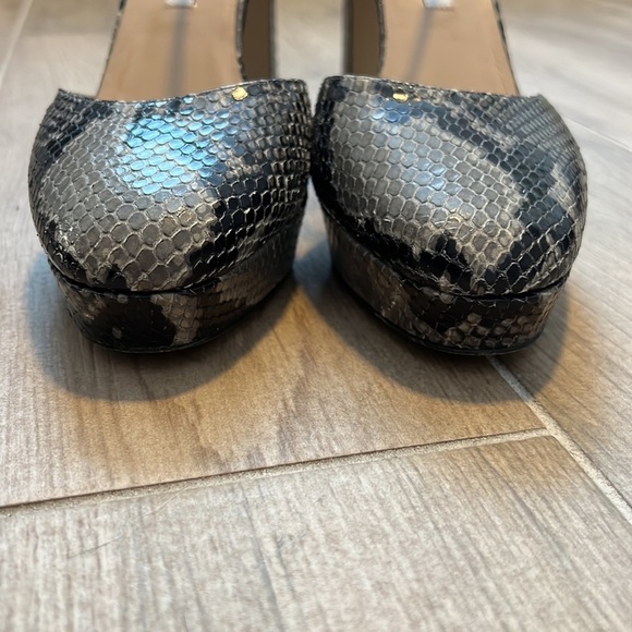 diane von furstenberg snake print platform heels - Picture 5 of 6